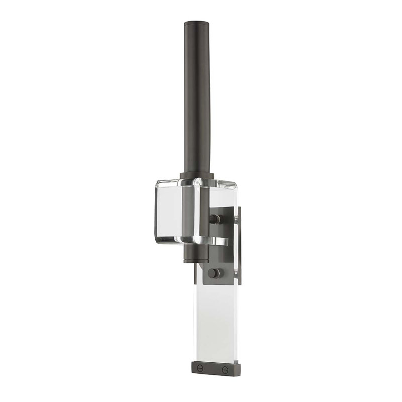 Hillcrest 1 - Light Armed Sconce, Old Bronze