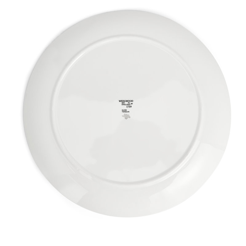 Wedgwood Silver Tonquin Charger Plate 13.3in