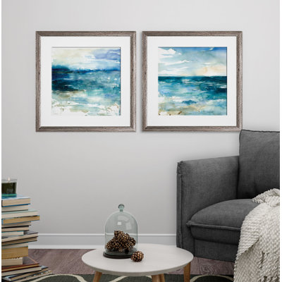 " Ocean Break " 2 - Pieces