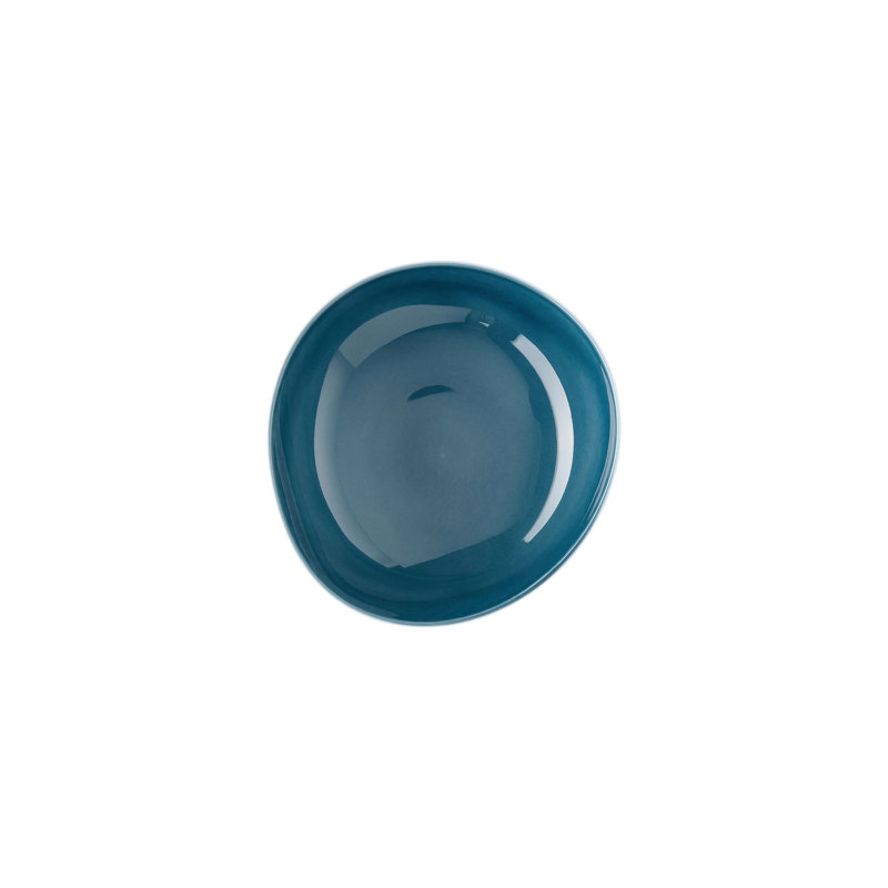Junto Porcelain Cereal Bowl, Ocean Blue