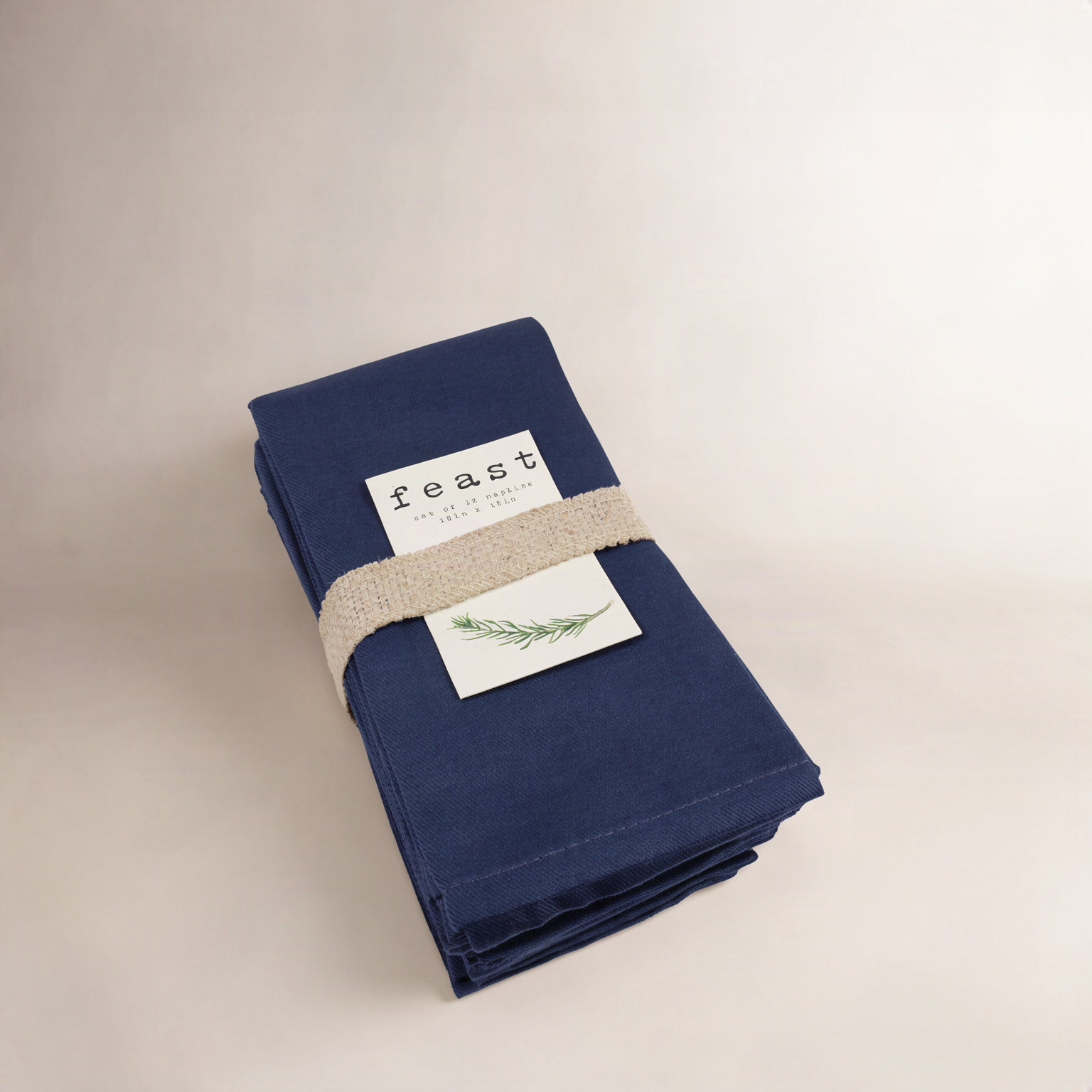 Allston Cotton Napkin, Blue