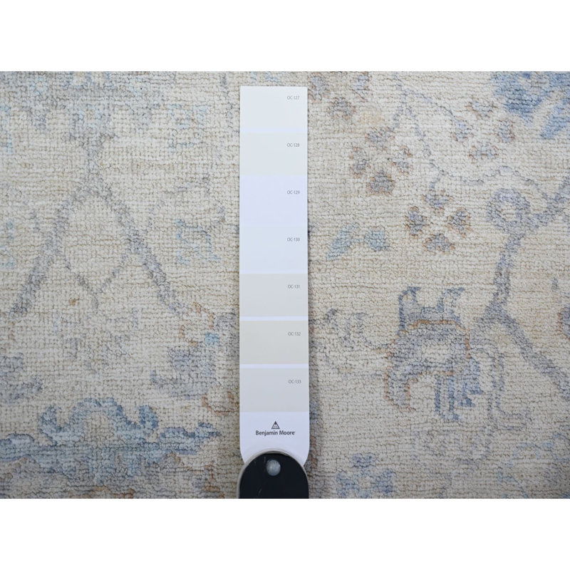 Tapis ivoire 3 pi 10 po x 5 pi 9 po Westney One-of-a-Kind