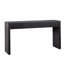 Console moderne noire à 4 tiroirs - Table d'entrée avec rangement 59,2 po-789092581
