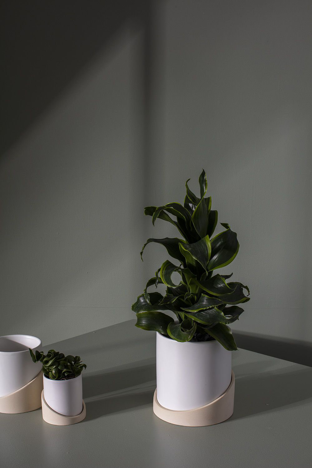 Mel Handmade Ceramic Pot Planter, 7.25" H x 6.5" W x 6.5" D