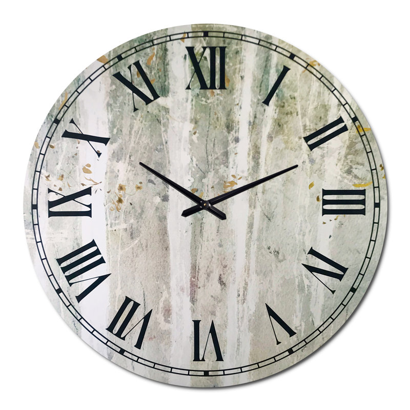 A Woodland Walk into the Forest V - Traditional wall clock, Large