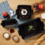 Ensemble de plats de cuisson en céramique 3 pièces, plats de cuisson en grès, ensemble de service en cocotte - réglisse noire-124431888