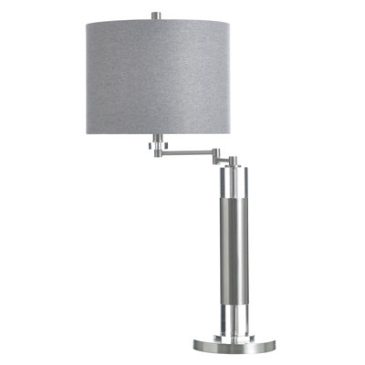 Steel Table Lamp - Grey Shade