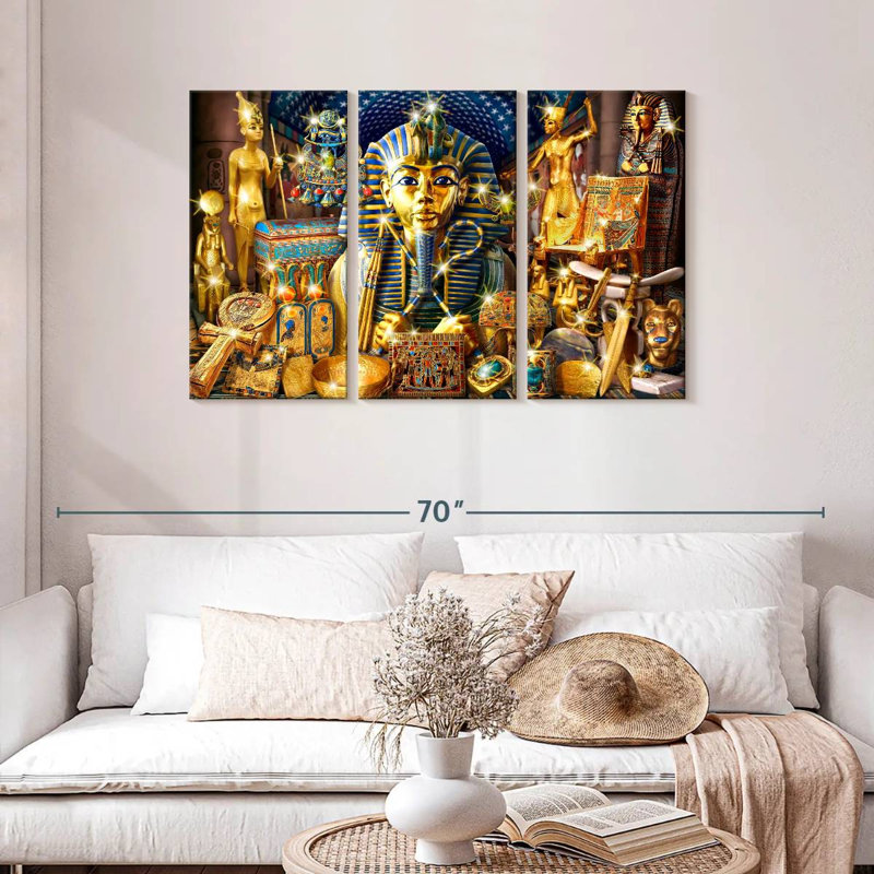 Keiri Treasures Of Egypt, 28" H x 45" W