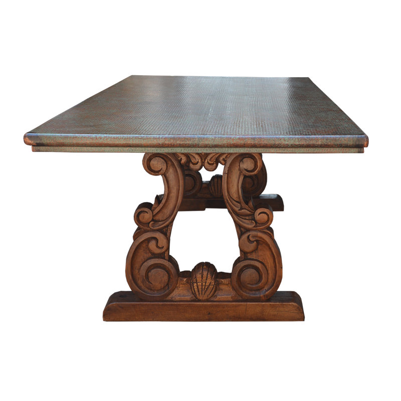 Sierra Verde Dining Table, Brown/Gray, 31”H x 96”L x 44”W