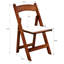 Chaise pliante rembourrée