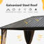 Pavillon de jardin extérieur en acier galvanisé Shepherd