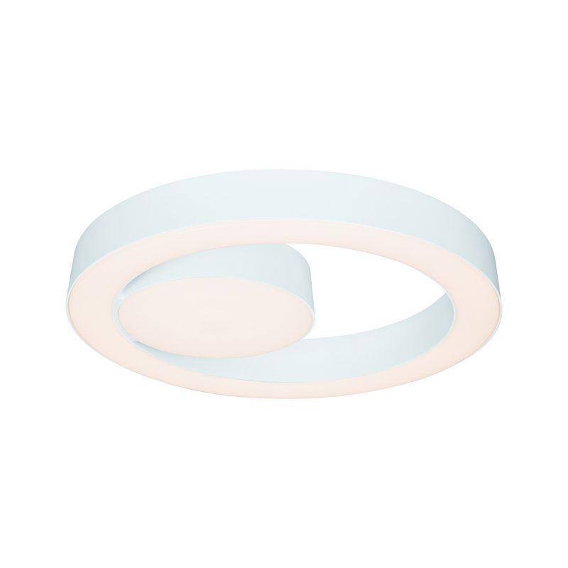 Plafonnier encastré à 1 lumière DEL airen, H 3,66 po x l 25,59 po x P 25,59 po