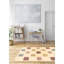 Tapis beige Finie Peshawar Ziegler 4 pi 1 po x 6 pi 4 po