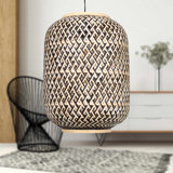 Branksome 40cm H x 30cm W Pendant Shade ( Uno ) in Mixed