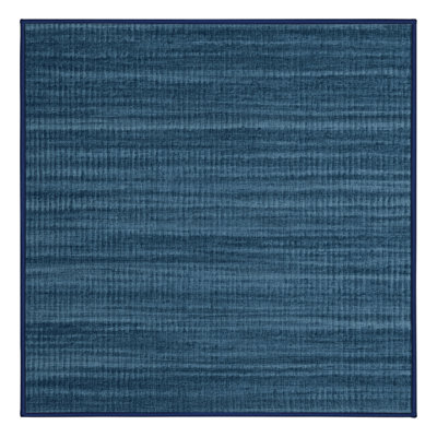 Machine Washable Solid Grey Area Rug