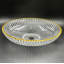 Majestic 21" Glass Oval Vessel Bathroom Sink-101094673