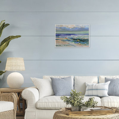 «Seaside Dance Waves», estampe numérique, conception de Jeanette Vertentes