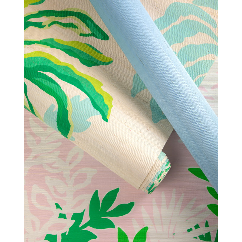 Lilly Pulitzer Palms Way Mural, Green