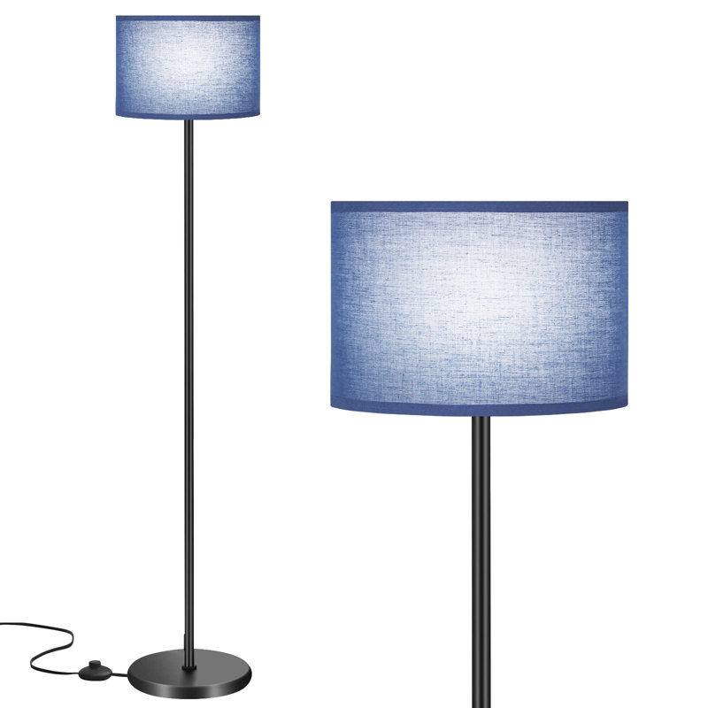 Gabrielle 57.8'' Silver Traditional Floor Lamp