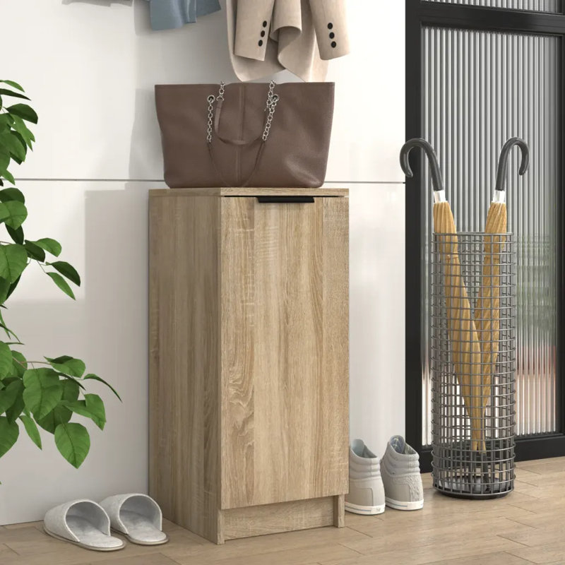 4 Pair Shoe Storage, Sonoma Oak