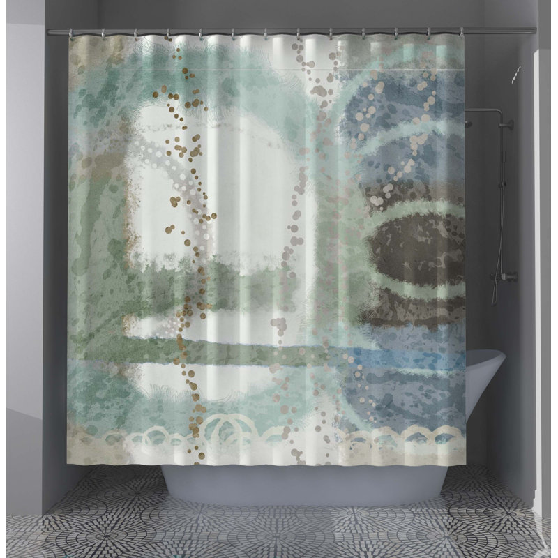 Rideau de douche Donminique par Staci Maxwell