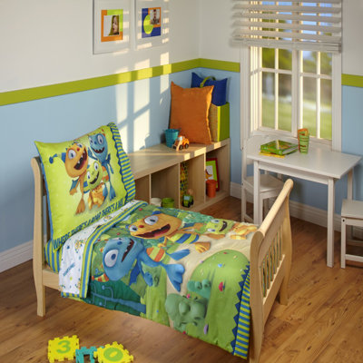 Henry Hugglemonster Reversible People Toddler Bedding Set