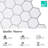 12'' W x 12'' L PVC Peel and Stick Mosaic Tile-76977200