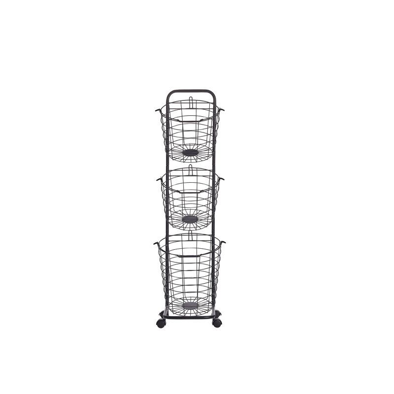 Rebrilliant Decorative Basket, Black