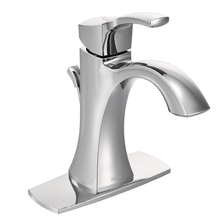 Voss Single Hole Bathroom Faucet with Drain Assembly