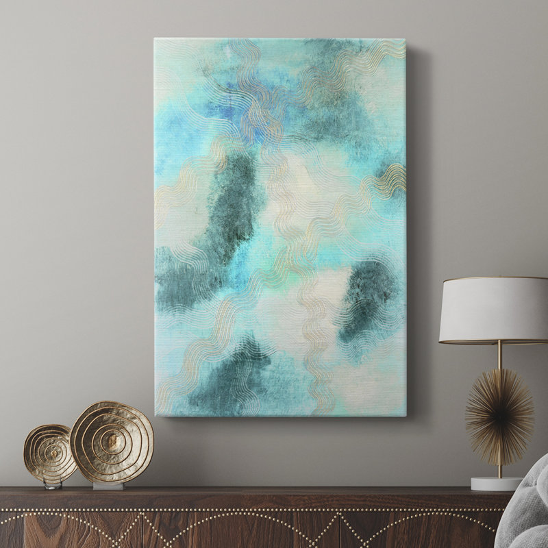Blue Shift II - galerie sur mesure, H 27 po x l 18 po