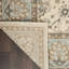 Tapis oriental en laine ivoire / bleu Crownover-560585797