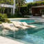 Chaise longue de piscine Modern Modern-1071776268