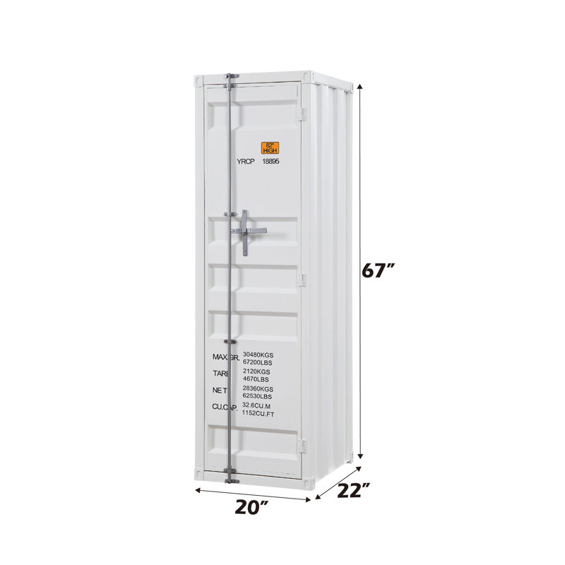 Armoire Cargo, Blanc