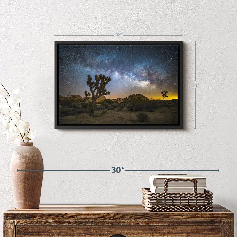 Impression sur toile Galaxy Sky, H 13 po x l 19 po