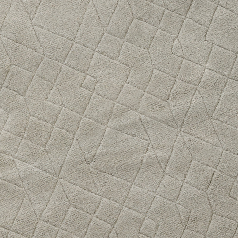 Tapis colombe tissé à la main Stardust, Rectangle 6 pi 7 po x 9 pi 10 po