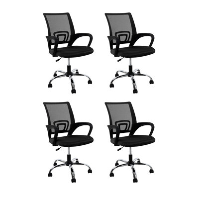 Petit fauteuil de bureau à hauteur réglable Julieann