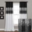 Semi Sheer Curtain Single Panel-443232370-443232367
