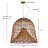 Allbritton 1 - Light Antique Brass Pendant