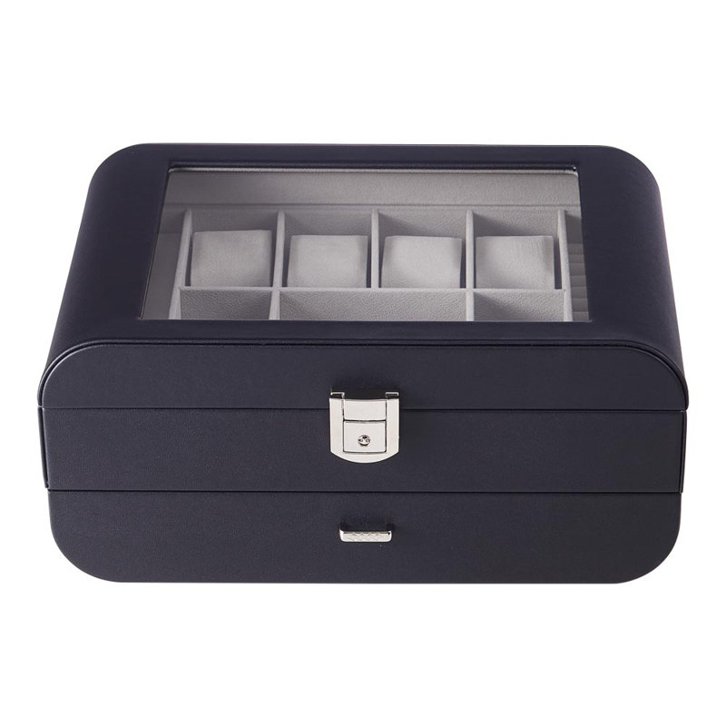 Minimalist Jewelry Box, Black