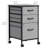 Berzai 15.7'' Wide 3 -Drawer Mobile Steel File Cabinet