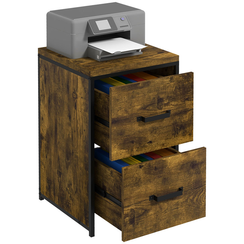 Kahoka 40cm Wide 2 -Drawer File Cabinet
