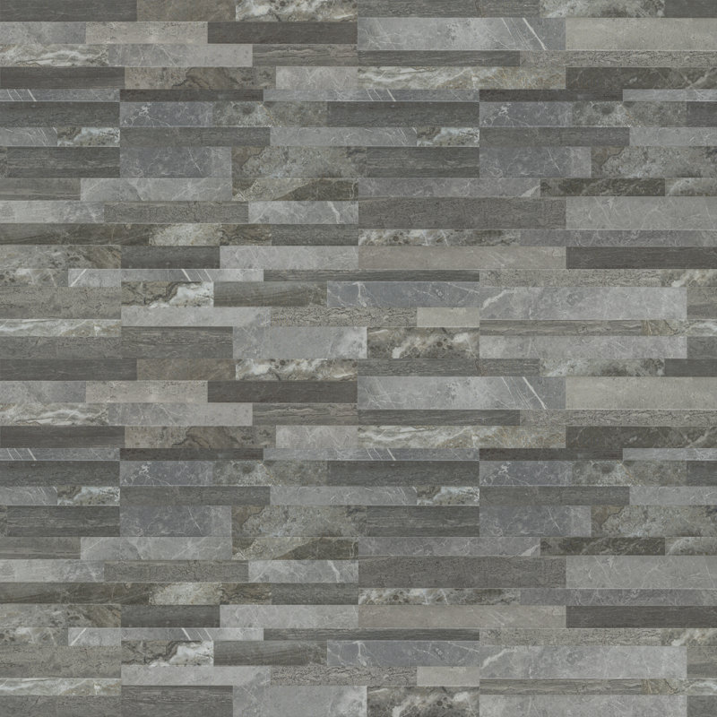 Leore 6 in. x 24 in. Matte Porcelain Ledger Panel Wall Tile, Selene Luna