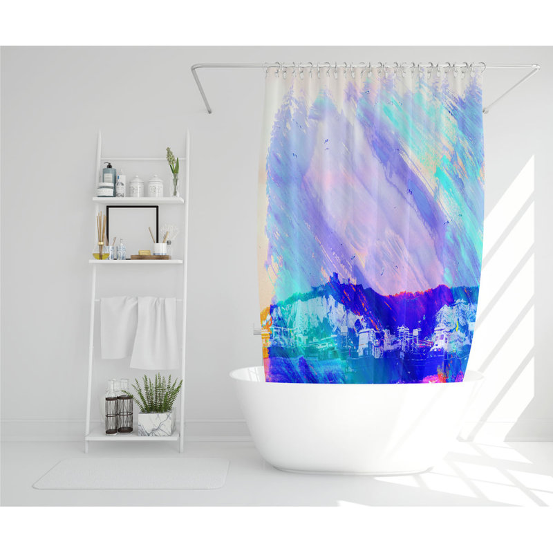 Dimari Polyester Shower Curtain Set