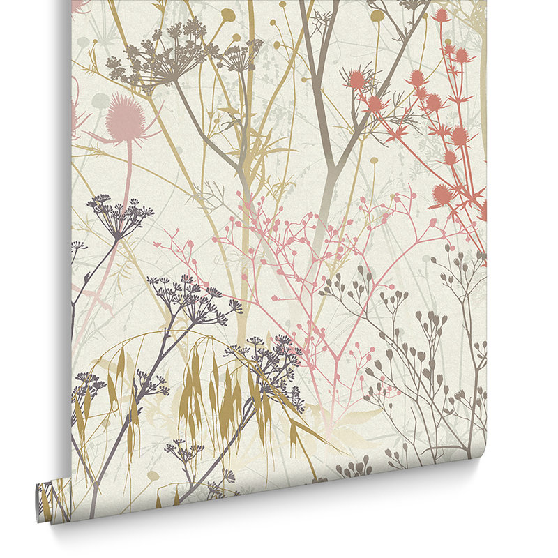 Clarissa Hulse Summer Border Verdigris Removable Wallpaper, Shell