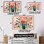 Ensemble de salon mural Orval - Bouquets assortis-108464071-108464073