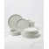 Modulus 12-Piece Dinnerware Set, Nightshade