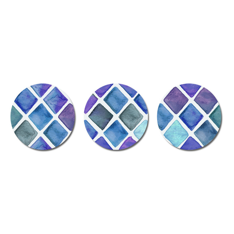 Modern Abstract Wall Decor on Metal