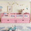 Lit plateforme rose TG-130165118-130165119