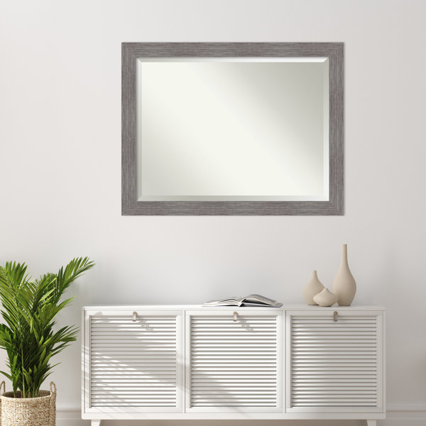 Gracie Oaks Juneann Flat Wall Mirror 