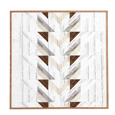 «Geo Wood 4», impression encadrée